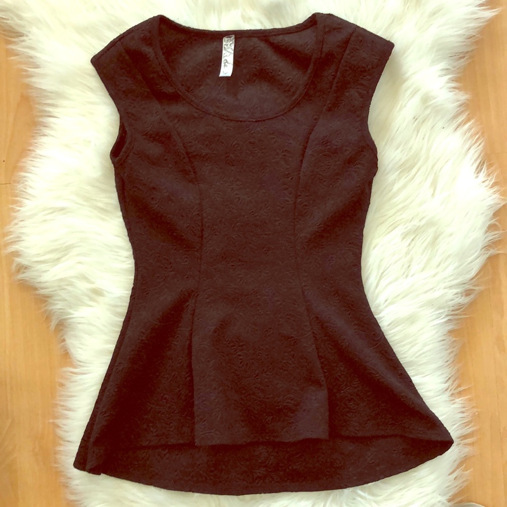 Bella D peplum top